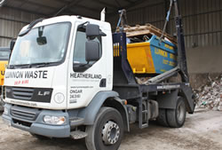 Skip Hire Loughton fully loaded skip